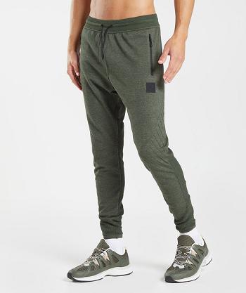 Gymshark Retake Knit Mjukisbyxor Herr Olivgröna | SE 3357JPQ